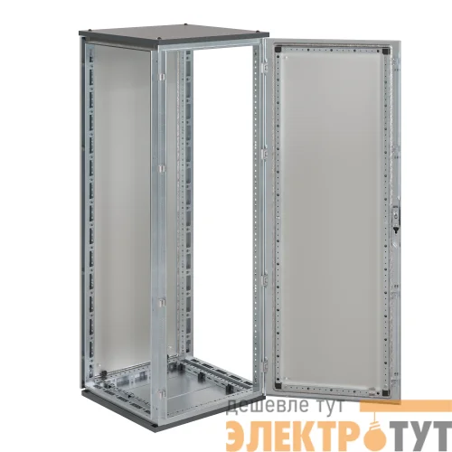 Шкаф напольный CQE ЭМС с дверью и задней панелью ВхШхГ 2000х800х800мм DKC R5CQEMC2088