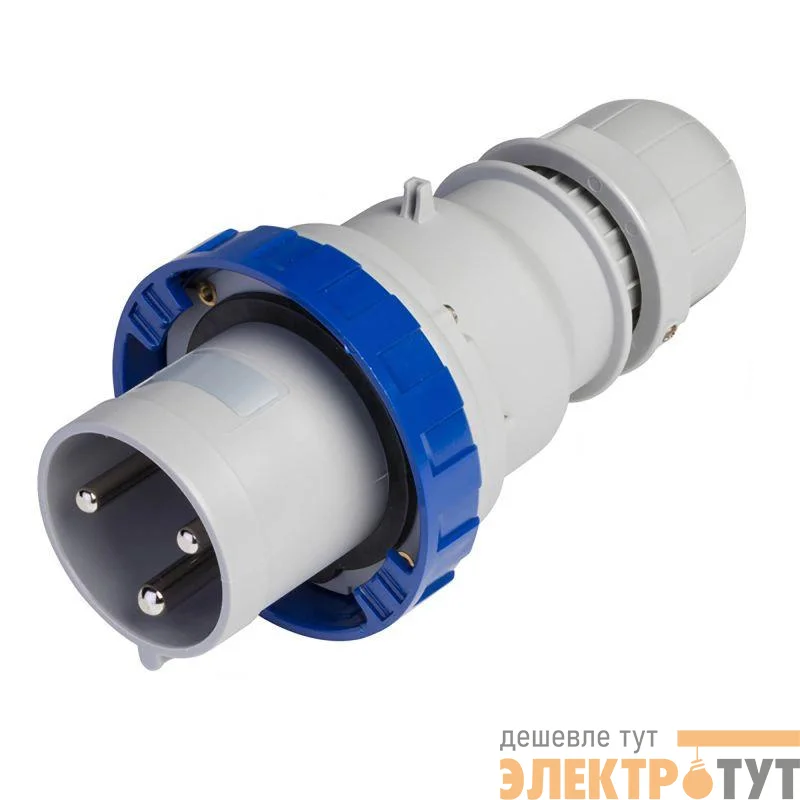 Вилка эл. каб. 125А 2P+E 230В IP67 DKC DIS21812533
