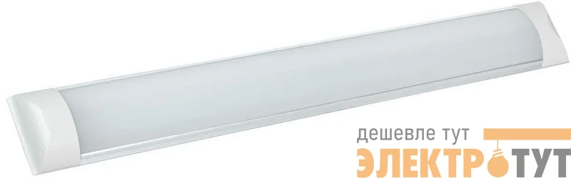 Светильник светодиодный ДБО 5007 18Вт 6500К IP20 600мм линейный алюм. IEK LDBO0-5007-18-6500-K03