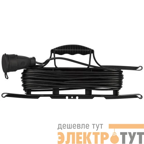 Удлинитель-шнур на рамке 1х10м без заземл. ПВС 2х0.75 GREEN LINE FR-6-10m Эра Б0065090