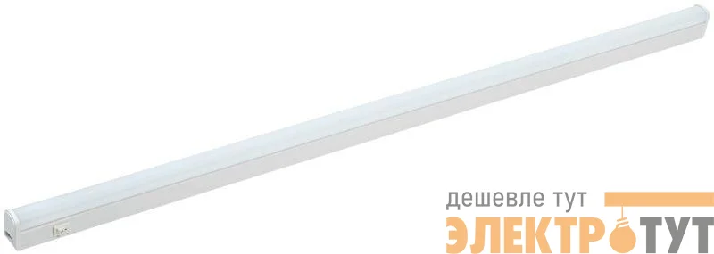 Светильник светодиодный ДБО 3003 10Вт 4000К IP20 872мм линейный пластик IEK LDBO0-3003-10-4000-K01