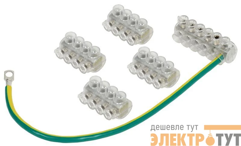 Набор колодок клеммных НК-2 (4хKE10.1+KE10.3 SV15.5) IEK UZK-NKK-155