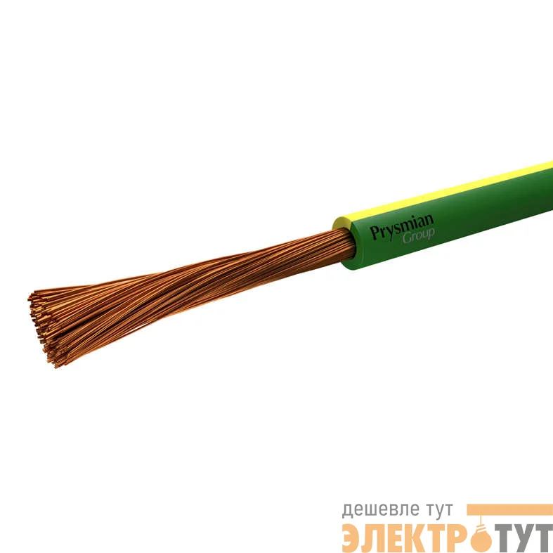 Провод ПуГВ 0.75 Ж/З (бухта) (м) РЭК-PRYSMIAN 0301020301