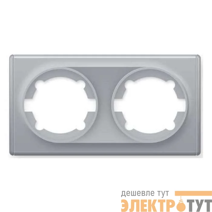 Рамка 2-м Florence сер. 1E52201302 OneKeyElectro 2172852