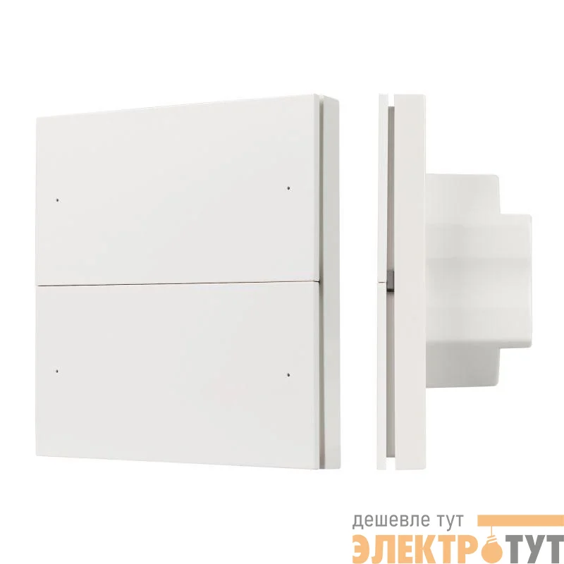 Панель кнопочная SMART-DMX512-801-22-4G-4SC-DIM-IN White (230В 2.4G) (IP20 пластик) INTELLIGENT ARLIGHT 037333