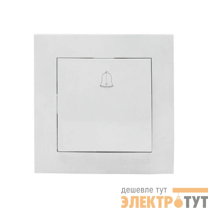 Кнопка звонка 1-кл. СП Валенсия 10А IP20 бел. PROxima EKF EWV10-026-10