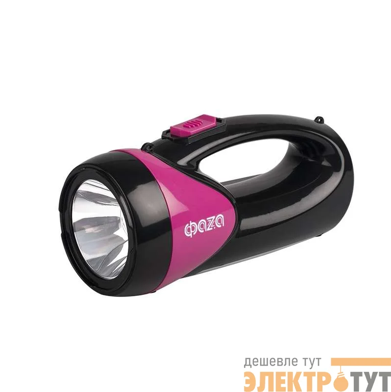 Фонарь прожектор AccuF8-L1W/L12-bk ФАZА 4895205008908