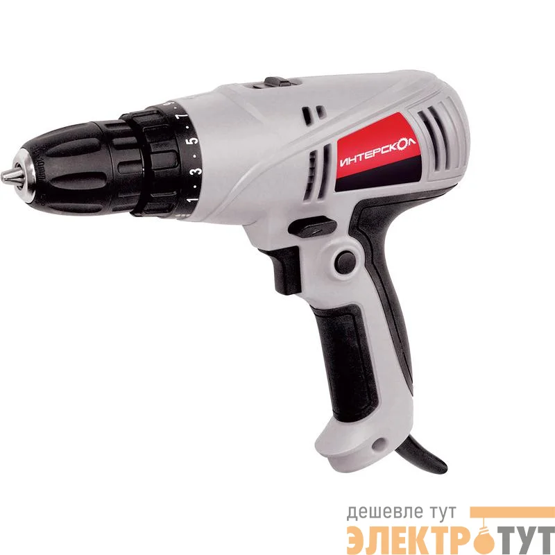 Дрель-шуруповерт сетевая ДШ-10/260Э2 ИНТЕРСКОЛ 211.1.1.00