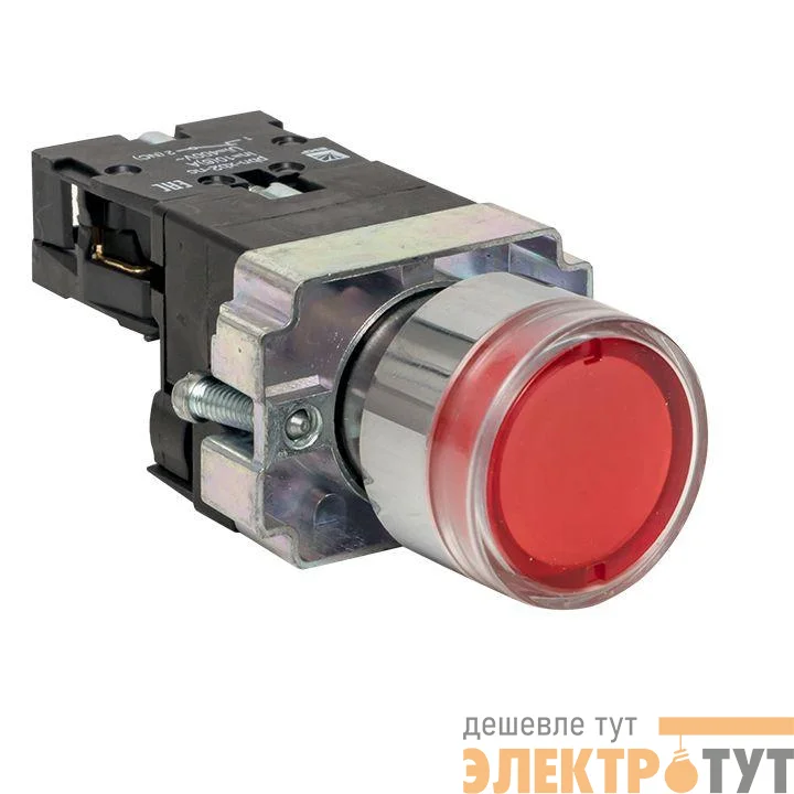 Кнопка BA42 с подсветкой 230В красн. NC PROxima EKF xb2-bw42-230
