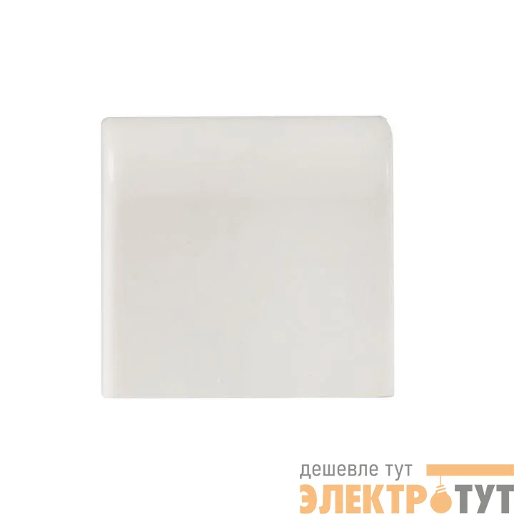 Заглушка 40х16 бел. Plast PROxima (уп.4шт) EKF ecw-40-16x4