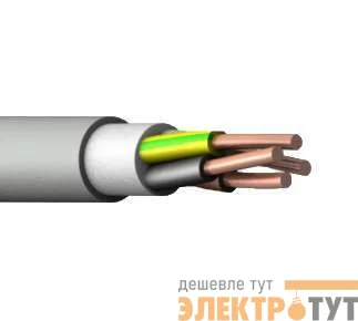 Кабель NUM-J 4х1.5 (бухта) (м) ЭлектрокабельНН M0001218