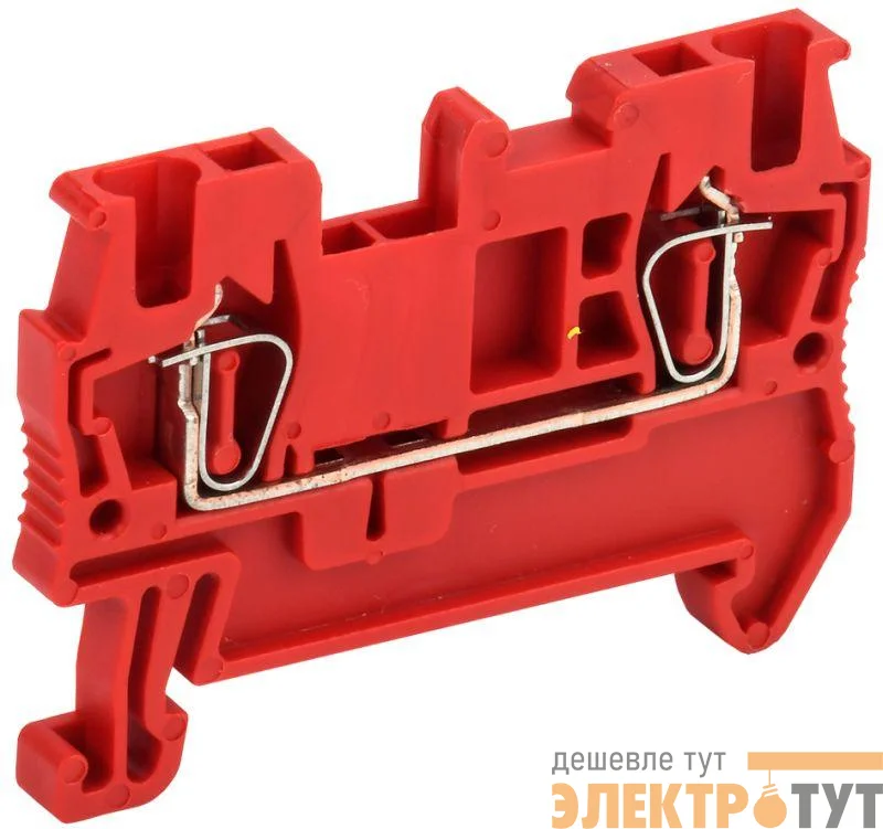 Клемма пружинная КПИ 2в-1.5 17.5А красн. IEK YZN11-001-K04