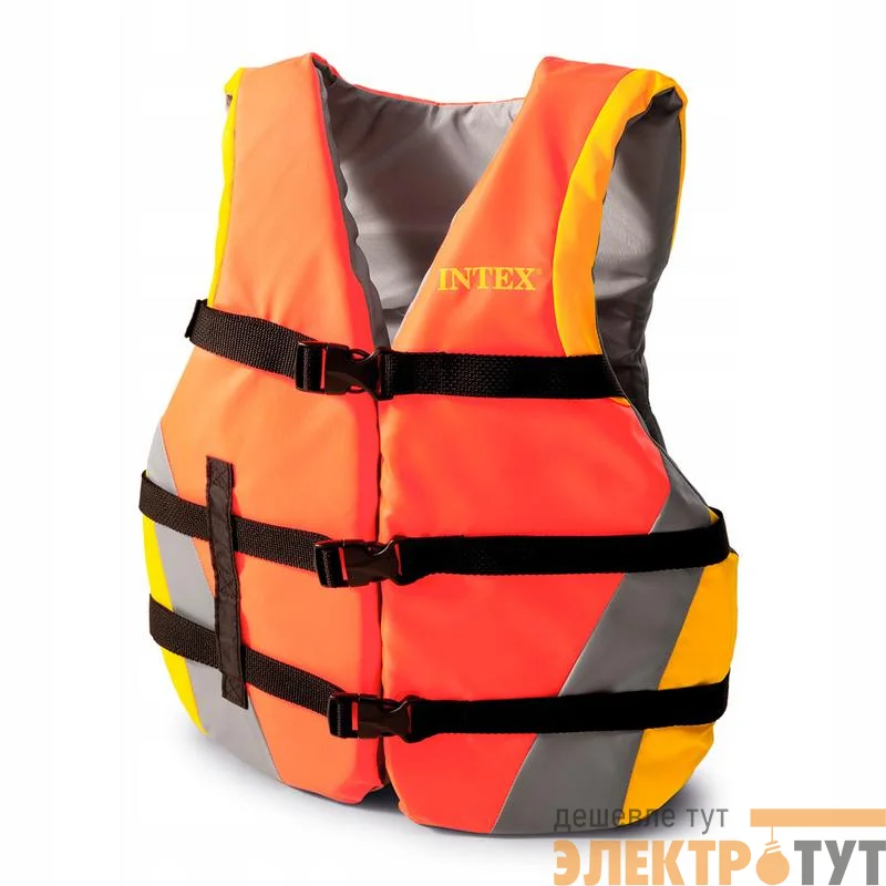 Жилет для плавания с пенопл. встав. 40-70кг обх. гр. (69681EU) INTEX 6941057417257