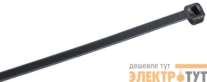 Хомут 4.6х180мм P6.6 стандартный черн. (уп.100шт) IEK UHH30-D046-180-100-K02