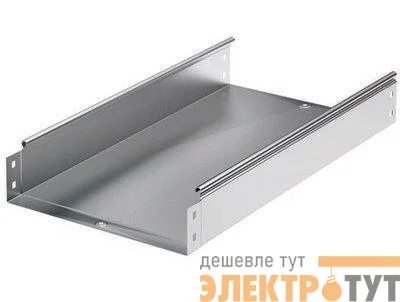 Лоток листовой неперфорированный 300х100 L2000 сталь 1мм DKC 3511410
