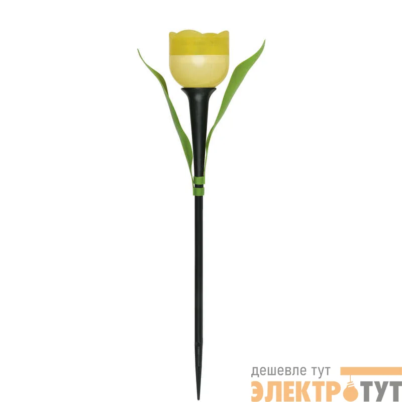Светильник садовый USL-C-452/PT305 на солнечной батарее "Желтый тюльпан" YELLOW TULIP IP44 Uniel UL-00004277