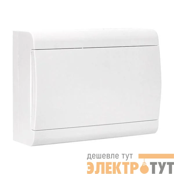 Щит ЩРН-П-12 IP41 бел. дверца (пром. упак.) Basic EKF pb-n-12w-bas