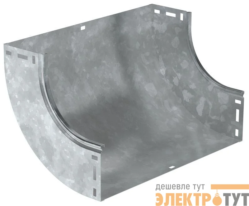 Угол для лотка плавный 90град. 400х80 В10 ESCA HDZ IEK CPV51-0-90-080-400-HDZ