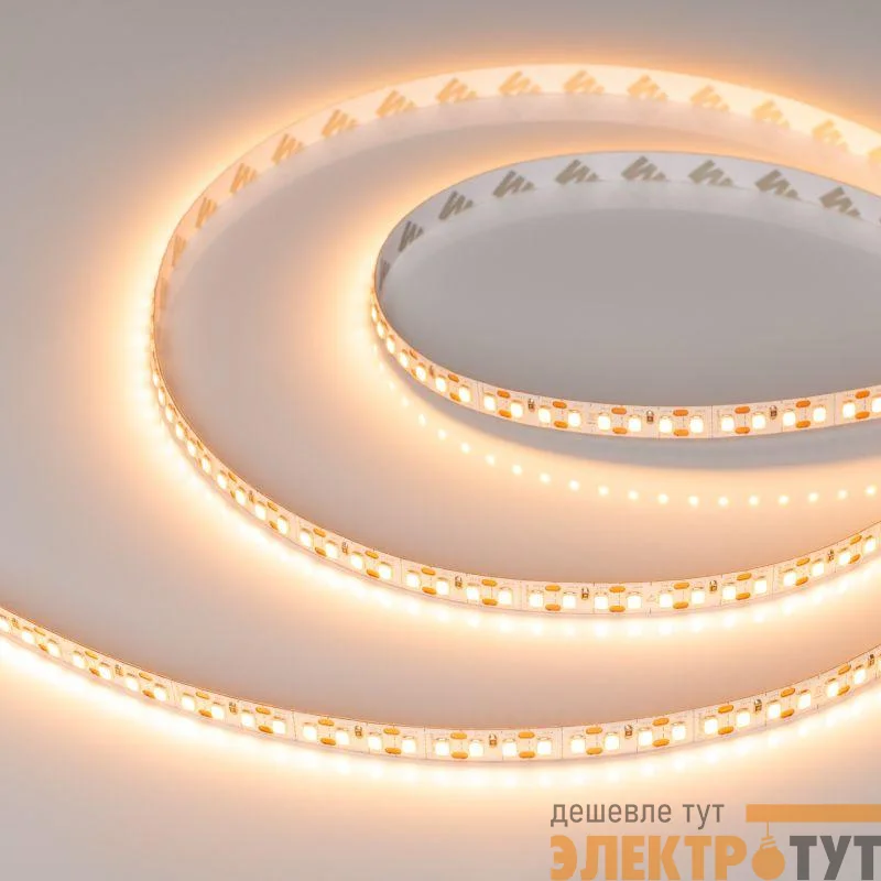 Лента светодиодная FC-A160-8mm 24V Warm2400-CX1 14Вт/м IP20 резка 1 светодиод (уп.5м) Arlight 052936