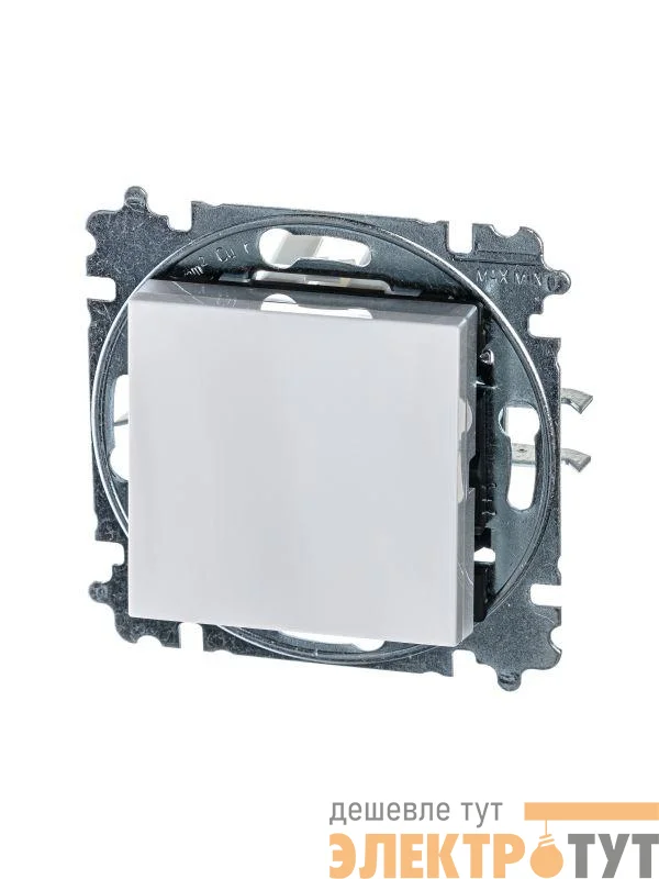 Переключатель 1-кл. СП Levit IP20 бел./ледяной ABB 2CHH590645A6001