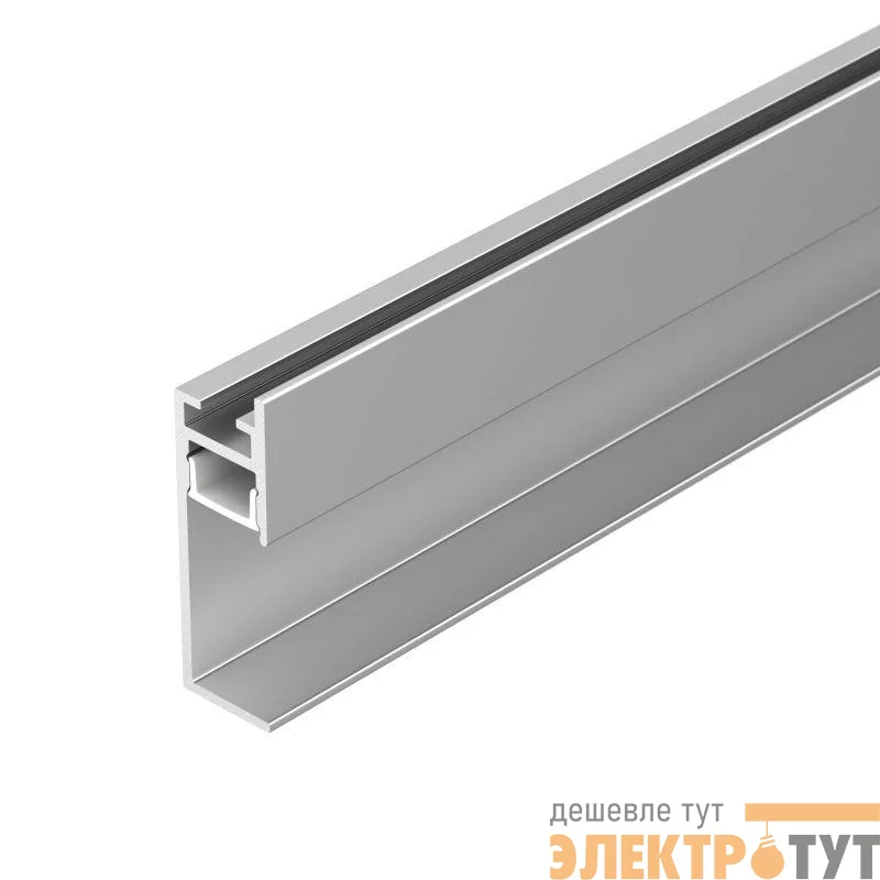 Профиль PLINTUS-H35-F-2000 ANOD L2000 алюм. Arlight 046858