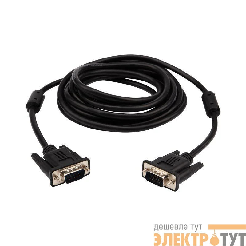 Шнур VGA Plug - VGA Plug 3м с ферритами PROCONNECT 17-5505-6