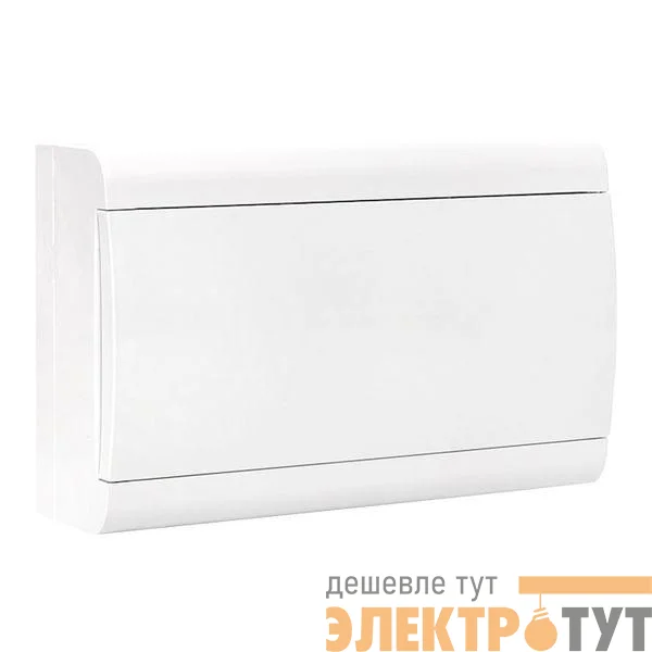 Щит ЩРН-П-15 IP41 бел. дверца (пром. упак.) Basic EKF pb-n-15w-bas