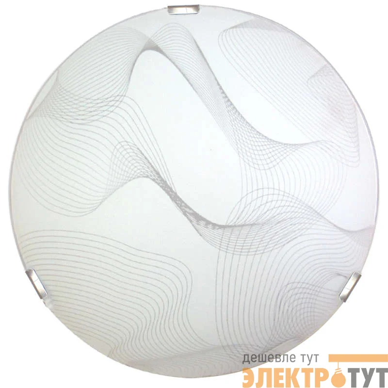 Светильник НПБ 01-60-130 М15 "Бриз" 250 1х60Вт E27 IP20 матов. бел./клипсы штамп метал. (инд. упак.) Элетех 1005205922