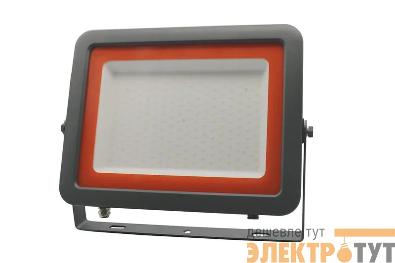 Прожектор светодиодный PFL-S2-SMD-200w 200Вт IP65 с клапаном Jazzway 5002173D