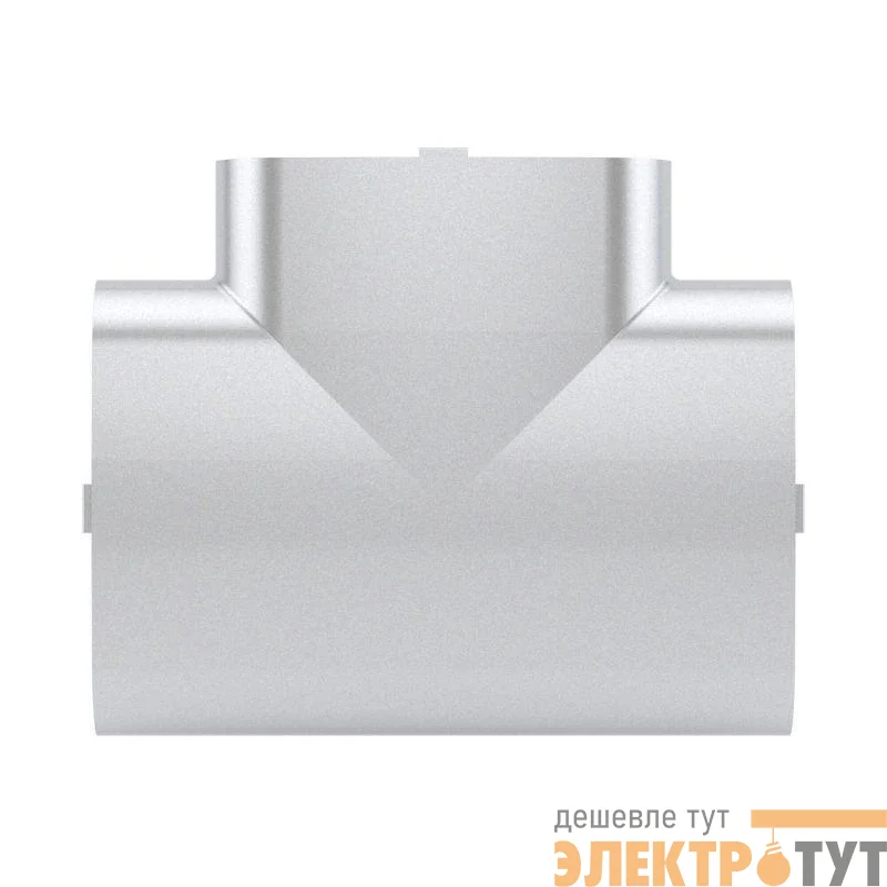 Тройник для кабель-канала 90х50 с разд. алюм. DKC 09506G