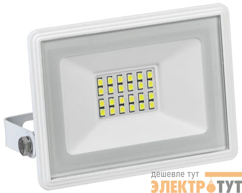Прожектор светодиодный СДО 06-30 6500К IP65 бел. IEK LPDO601-30-65-K01