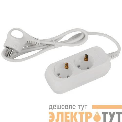 Удлинитель 2х1.5м с заземл. ПВС 3х0.75 UDL-10-215-E Greenline Эра Б0064978