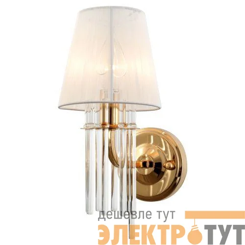 Бра Lilith 1039-401 настенный 1хE14 40Вт хрусталь Rivoli Б0054949