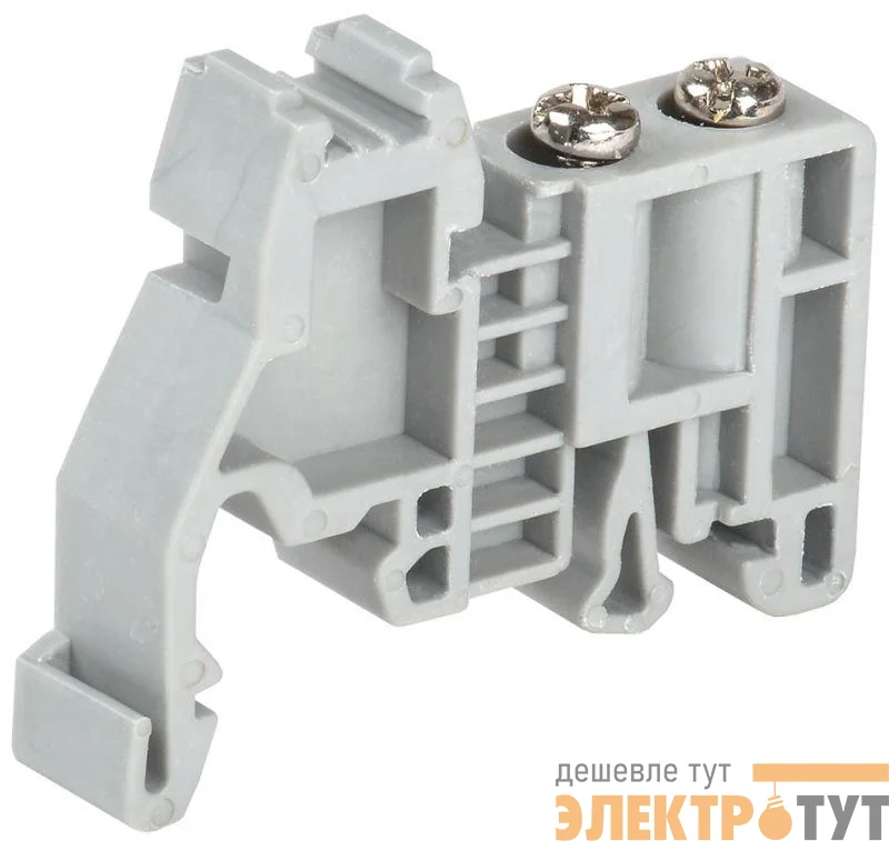 Стопор концевой (ограничитель с маркировкой) на DIN-рейку IEK YZN11DF-003-K03