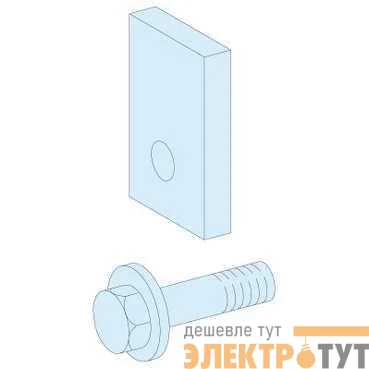 Прокладка шинная 5мм (уп.100шт) SchE 04669