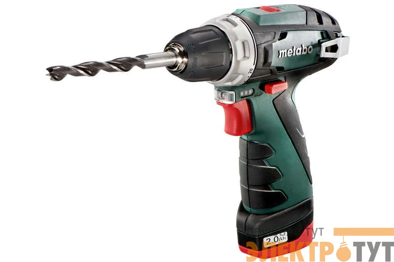 Винтоверт аккумуляторный PowerMaxx BS 10.8В 1х2.0 патрон сумка Metabo 600079500