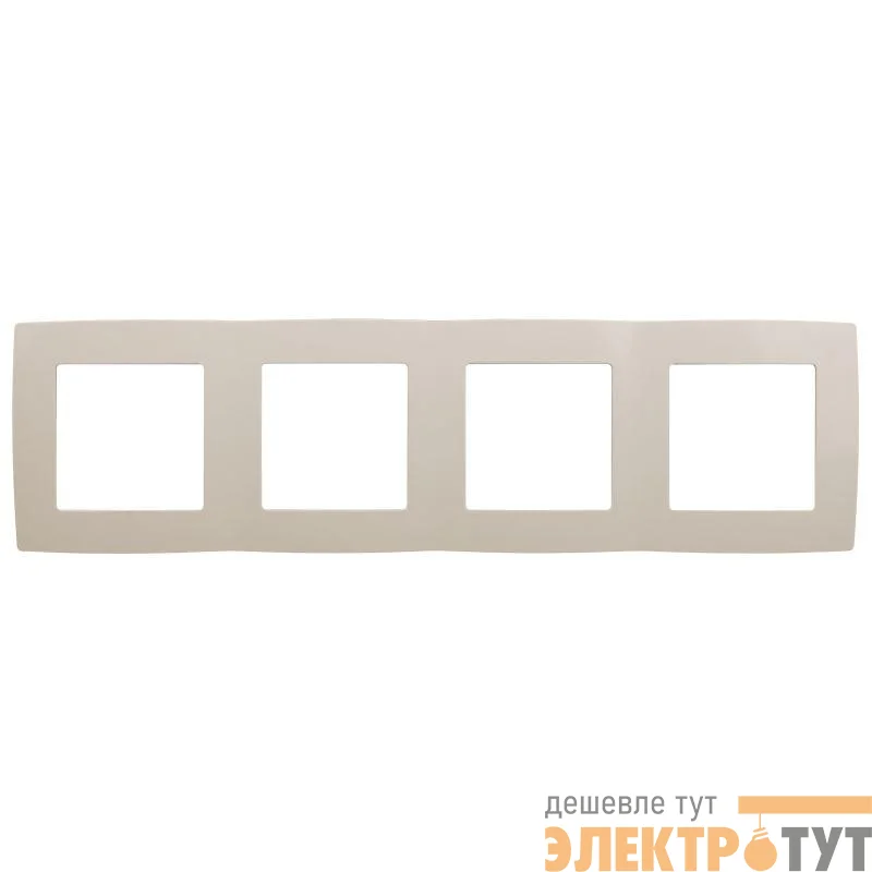 Рамка 4-м 12-5004-02 сл. кость ЭРА Б0014772