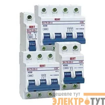 Автоматический выключатель ВА76-29 3п С6