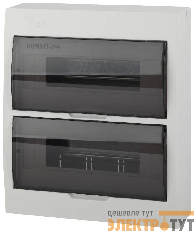 Корпус пластиковый ЩРН-П-24 SIMPLE без шин и монт. комп. BOXS24_E ЭРА Б0047726