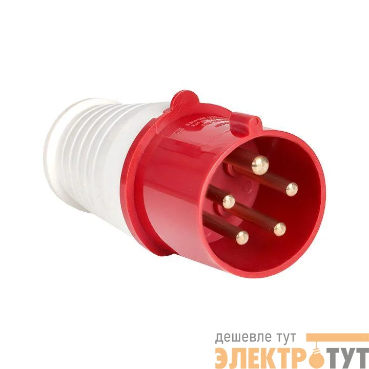 Вилка переносная 025 32А 3P+PE+N 380В IP44 EKF ps-025-32-380