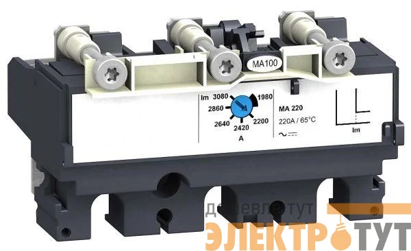 Расцепитель для NSX100-250 3П3T MA100 SchE LV429120