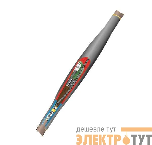 Муфта кабельная соединительная 1кВ СТп(тк) 4х(16-25мм) с болтовыми соединителями Нева-Транс Комплект 22010009