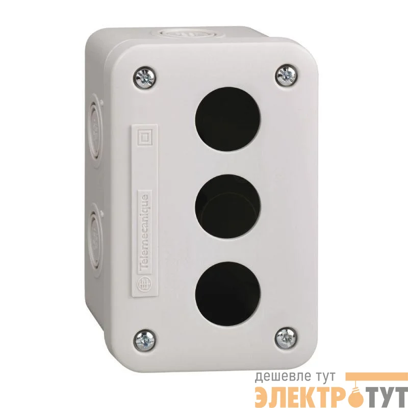 Пост кнопочный 3 отв. пустой SchE XALE3