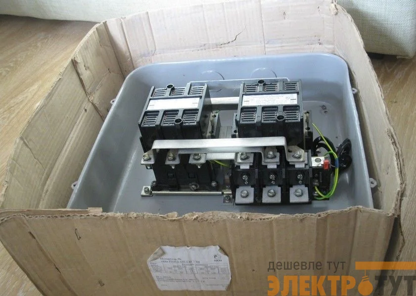 Пускатель магнитный ПМ 12-100640 IP40, реверс, реле