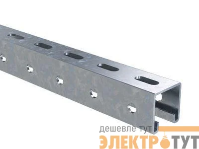 Профиль С-образный 41х41 L6000 сталь 2мм DKC BPV4160