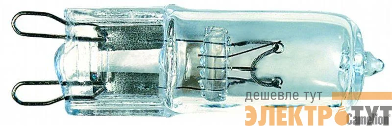 Лампа галогенная 40Вт капсула G9 2850К 240В мат. Camelion 5556
