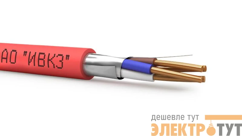 Кабель КПСВЭВнг(А)-LS 2х2х0.5 300В (бухта) (м) ИВКЗ 00-00039344