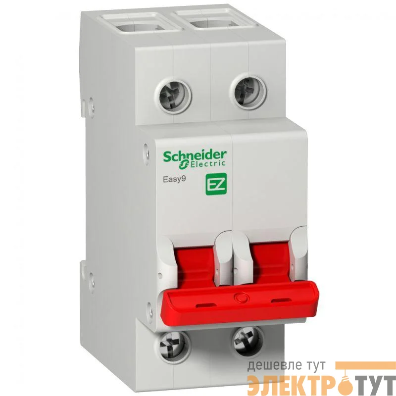 Рубильник мод. 2П 40А 400В EASY9 SchE EZ9S16240