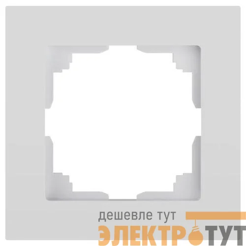 Рамка 1-м СП Accent 6-501-01 бел. Intro Б0063724
