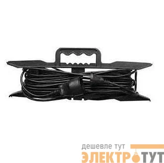 Удлинитель-шнур на рамке 1х20м с заземл. 10А IP20 2.2кВт Союз 481S-5302